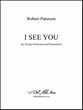 I See You Orchestra sheet music cover